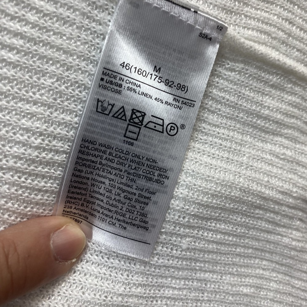 Banana Republic Long Cream Open Front Cardigan - Picture 5 of 9